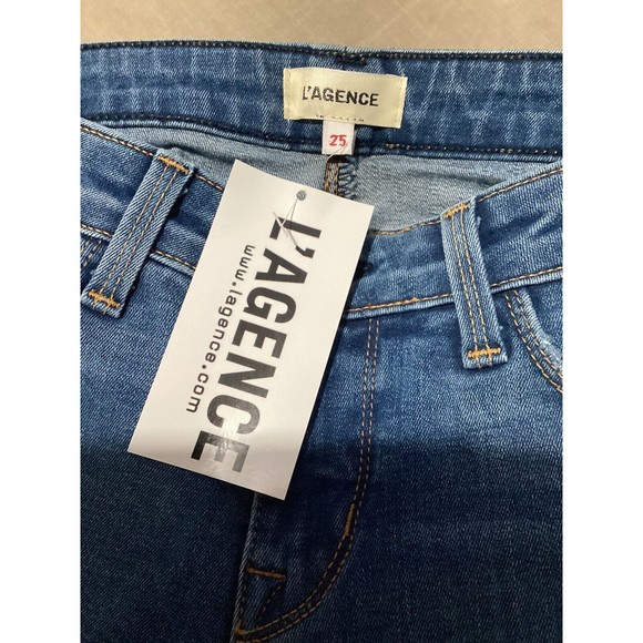 L’AGENCE Low Rise Straight Leg Jeans - Picture 4 of 5